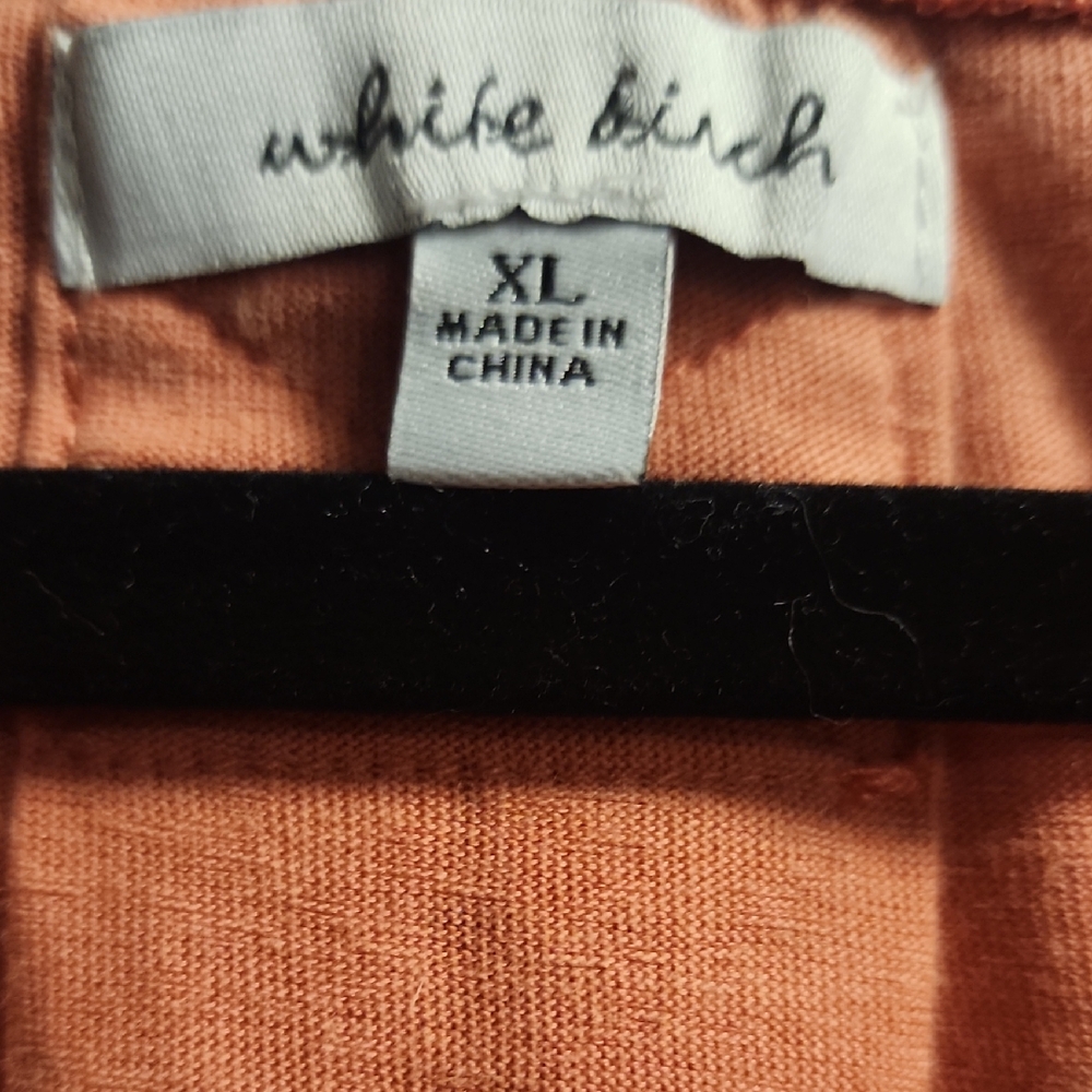 White Birch Coral XL Top
